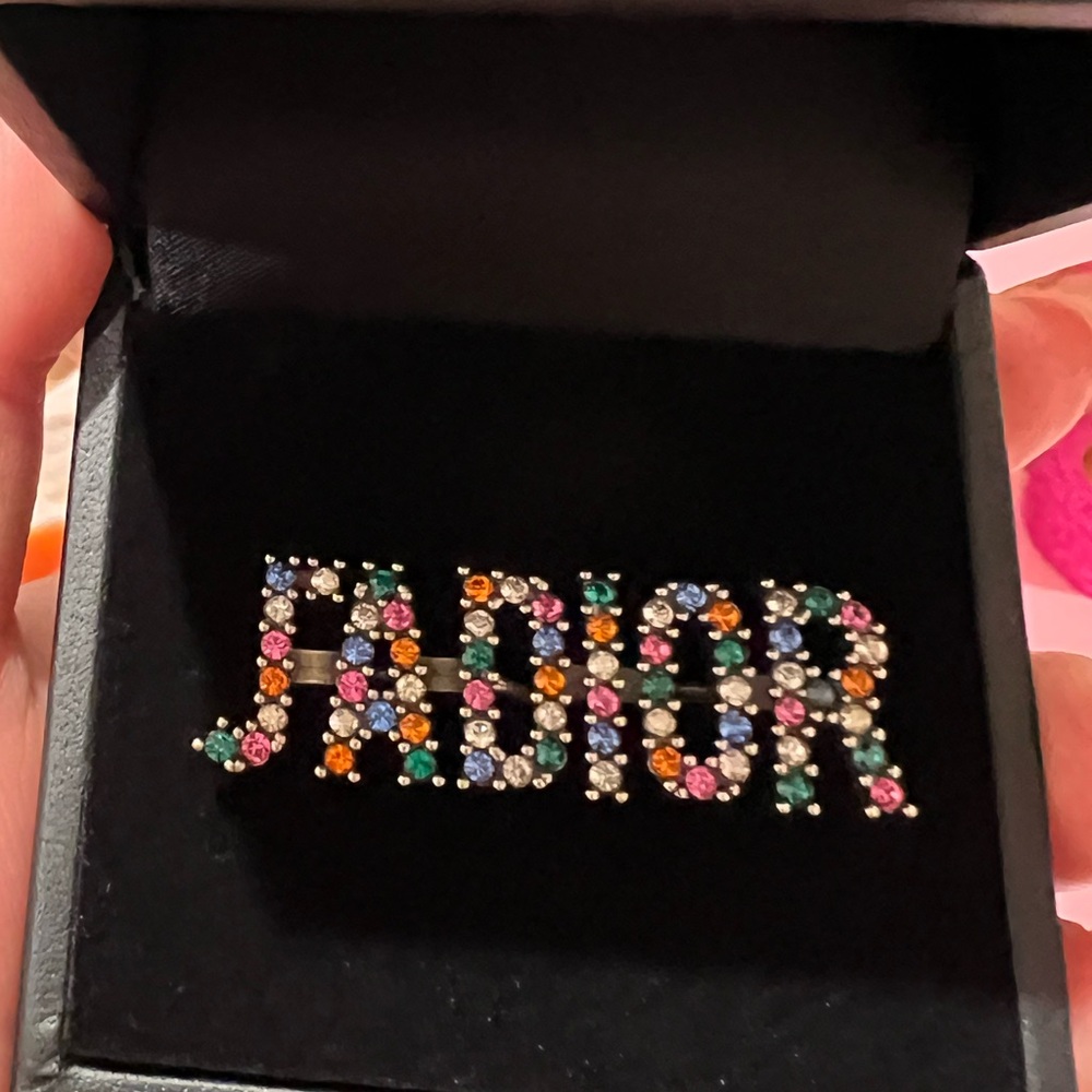 Dior J’aDior Ring Beautiful Rhinestones